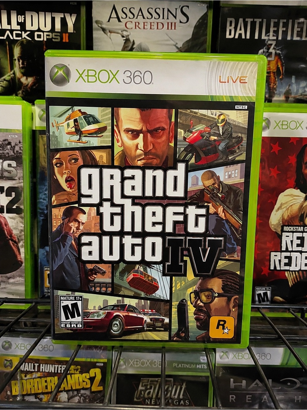 Grand Theft Auto IV GTA 4 Xbox 360 Complete Rockstar Games